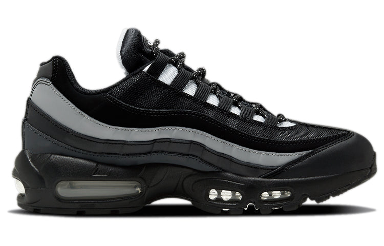 Nike Air Max 95 Essential 'Black Smoke Grey' Black/White/Dark Smoke Grey/Particle Grey CT1805-001 sneakmarks