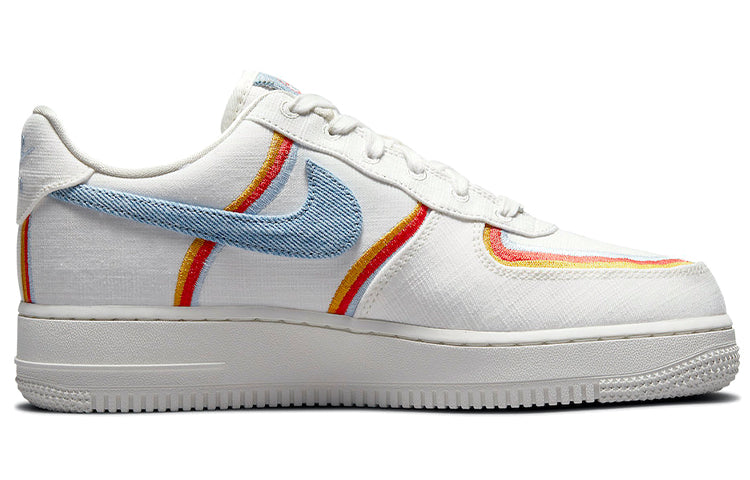 Nike Air Force 1 Low Sail Denim Swoosh (W) DJ4655-133 KICKSOVER