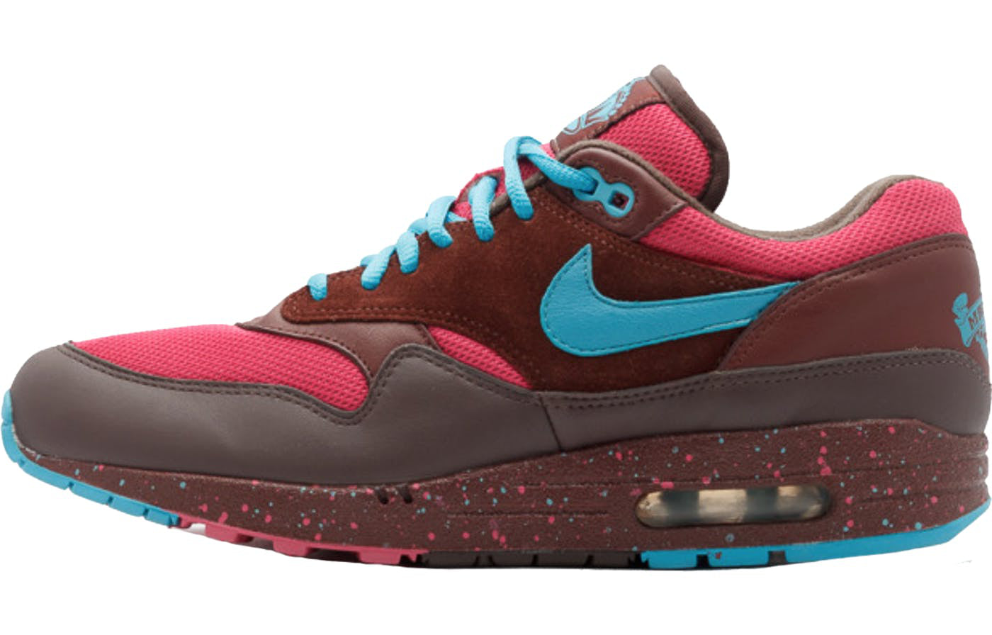 Nike Parra x Air Max 1 'Amsterdam' Brownstone/Blue Reef/Dark Oak 313188-241