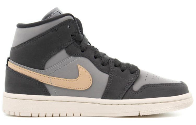 Womens WMNS Air Jordan 1 Mid Iron Grey Onyx BQ6472-020