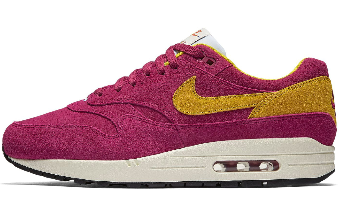 Nike Air Max 1 Premium 'Dynamic Berry' Dynamic Berry/Vivid Sulfur 875844-500