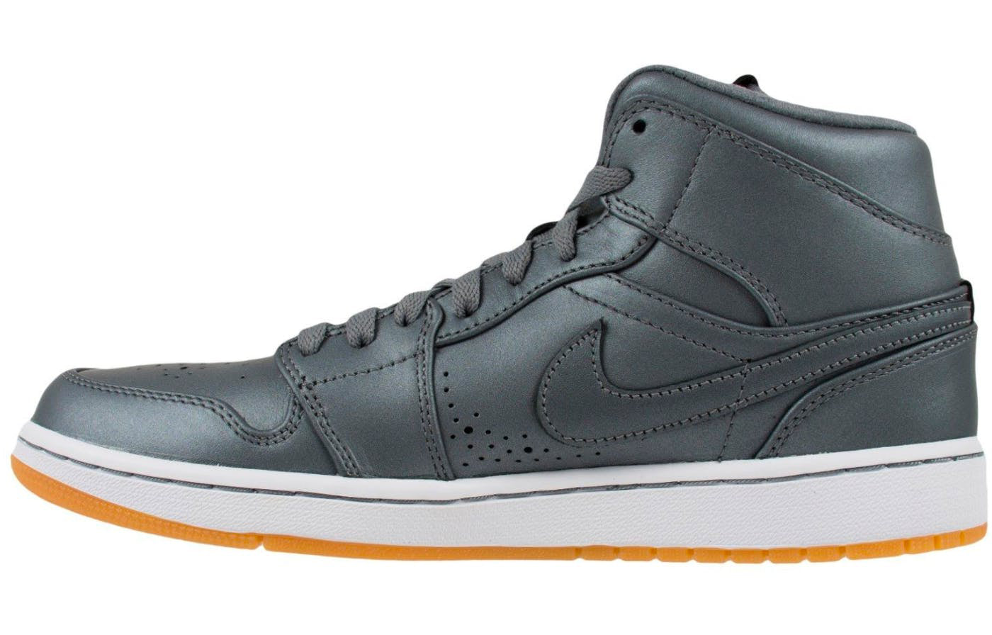 Air Jordan 1 Mid Nouveau 'Cool Grey' Cool Grey/White/Gum Light Brown/Cool Grey 629151-007