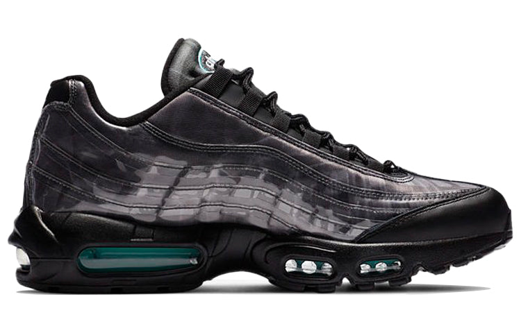 Nike Air Max 95 'Black Aurora Green' Black/Black/Aurora Green/Smoke Grey DA7735-001