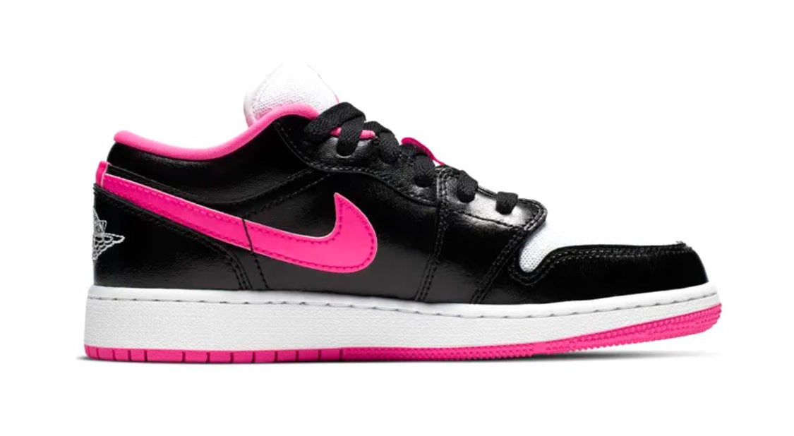 Air Jordan 1 Low GS Black Hyper Pink 554723-061