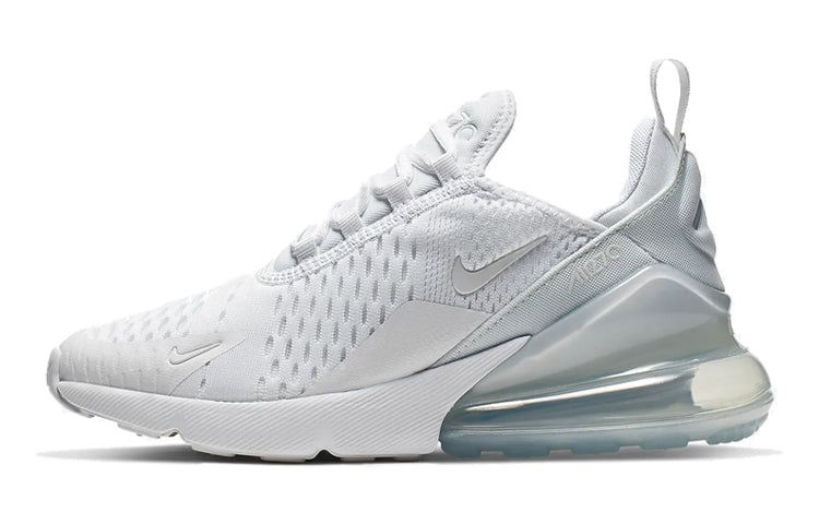 Nike Air Max 270 GS White Silver 943345-103 KICKSOVER