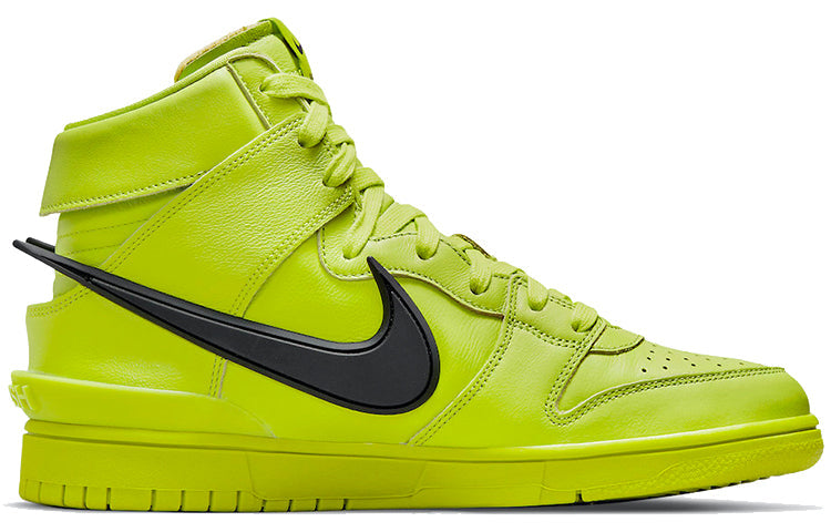 Nike Dunk High AMBUSH Flash Lime CU7544-300 sneakmarks