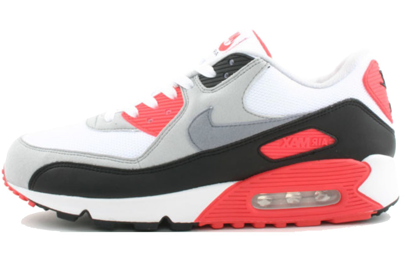 Nike Air Max 90 Classic HOA 'Infrared' 2005 White/Cement Grey-Infrared-Black 313096-101 KICKSOVER