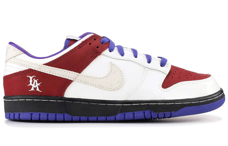 Nike Dunk Low Id 'White Dunk Los Angeles' White/Purple/Mustard 313466-992 sneakmarks