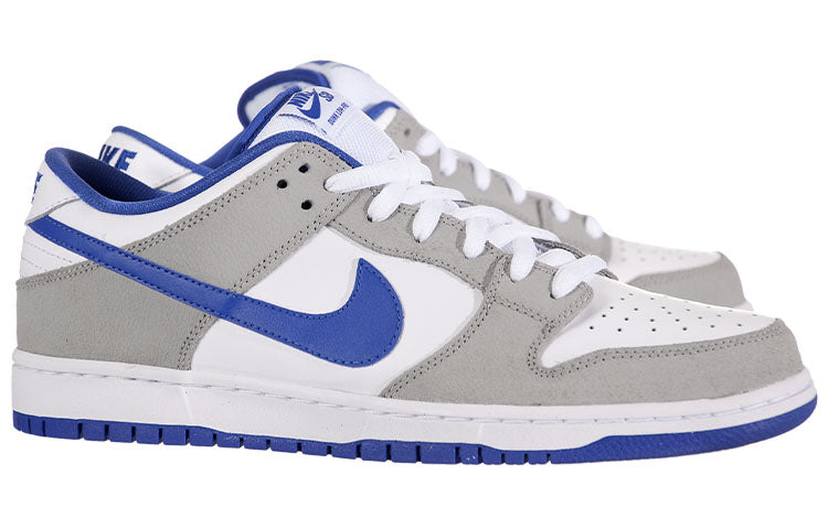 Nike Dunk Low Pro SB Skateboard Matte Silver Varsity Royal 304292-040 sneakmarks