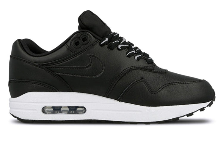 Nike Womens Air Max 1 SE 'Black Logo' Black/White/Black 881101-005