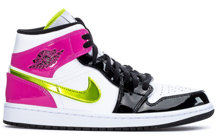 Air Jordan 1 Mid SE 'Cyber Active Fuchsia' White/Cyber/Active Fuchsia CZ9834-100