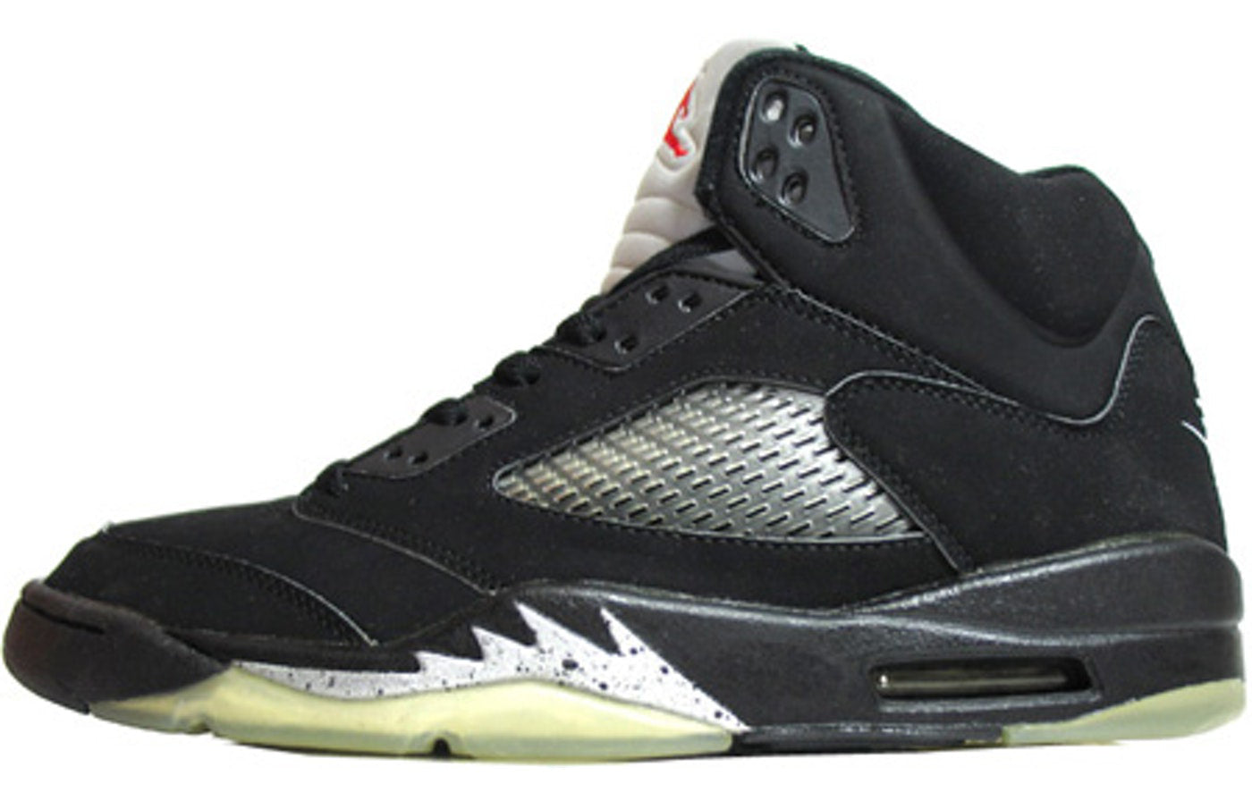 Air Jordan 5 Retro 'Metallic' 2000 Black/Black-Metallic Silver 136027-001