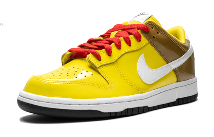 Nike Dunk Low GS 'Spongebob' Zest/White-Wheat-Atom Red 310569-711 sneakmarks