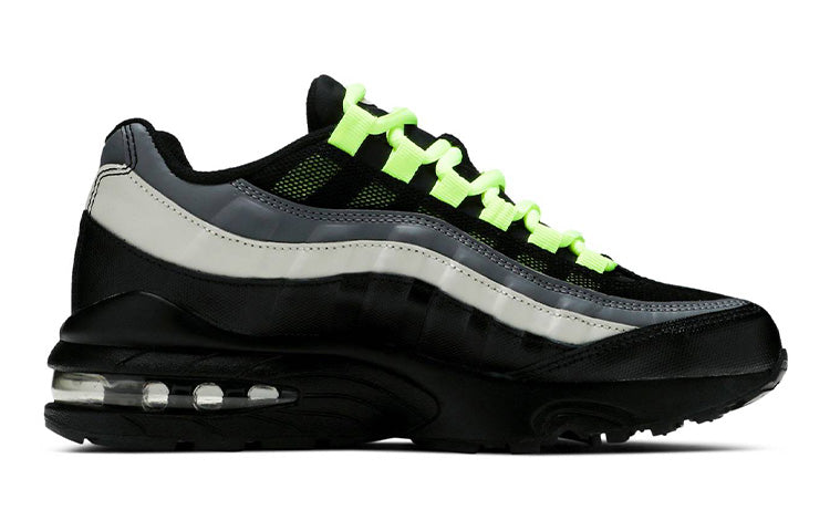 Nike Air Max 95 GS Black Volt 905348-022 sneakmarks