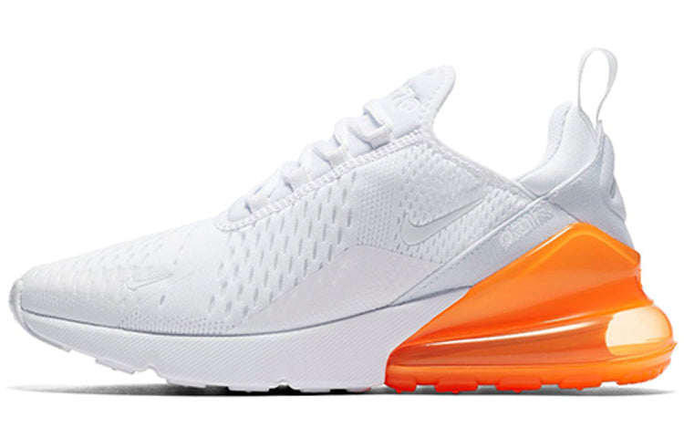 Nike Air Max 270 White Total Orange AH8050-102 KICKSOVER