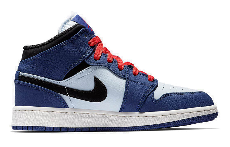 Air Jordan 1 Mid SE GS Deep Royal BQ6931-400