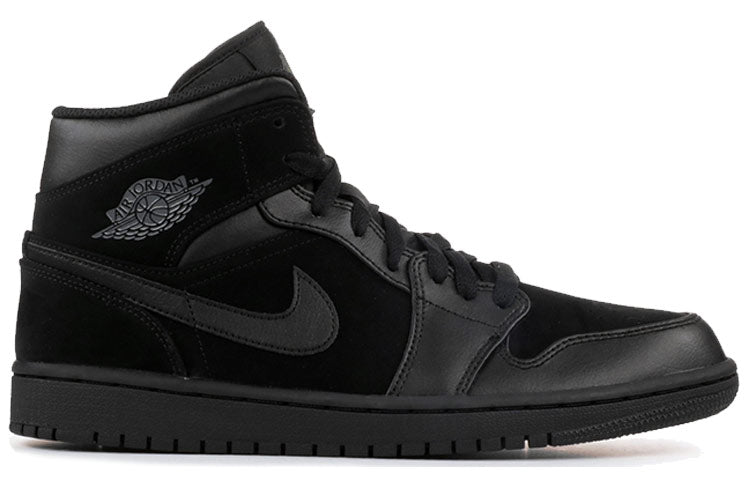 Air Jordan 1 Mid Black 554724-050