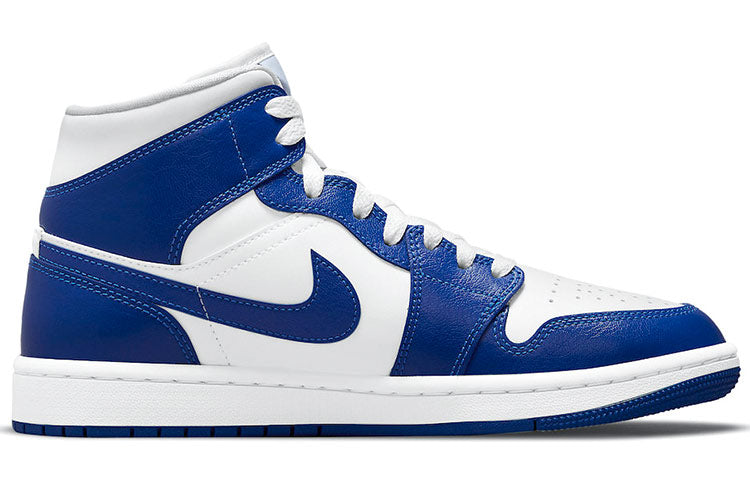 Nike Womens Air Jordan 1 Mid Kentucky Blue BQ6472-104