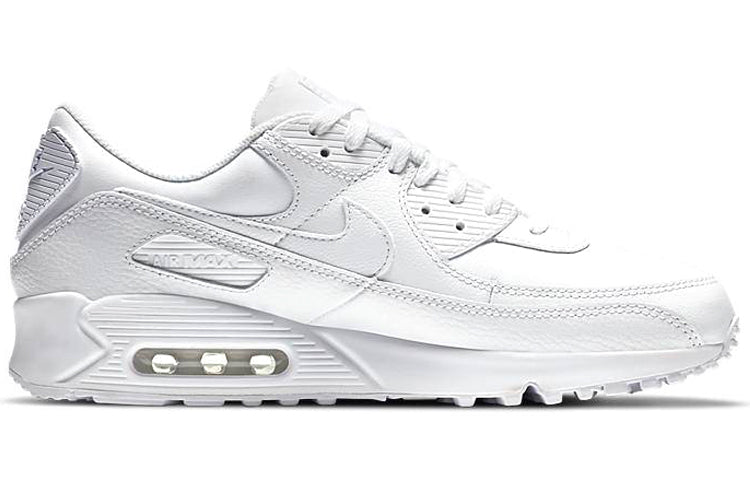 Nike Air Max 90 LTR Leather 'Triple White' White/White/White CZ5594-100