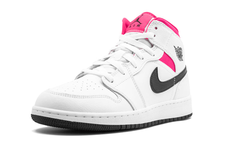 Air Jordan 1 Mid GS White 555112-106