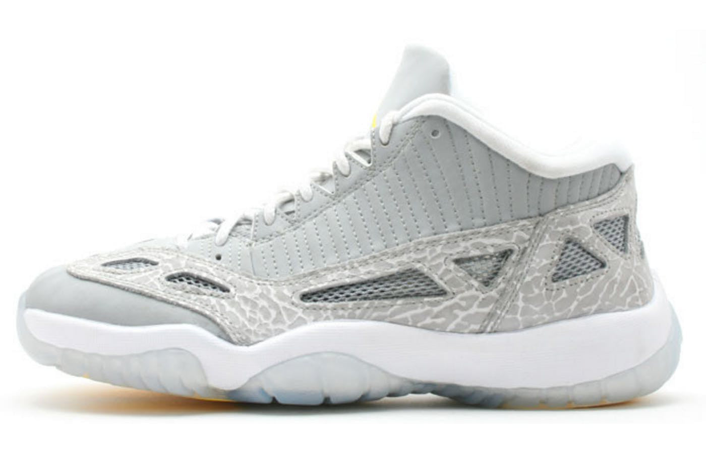 Air Jordan 11 Retro Low IE 'Silver' Silver/Zest-White 306008-072