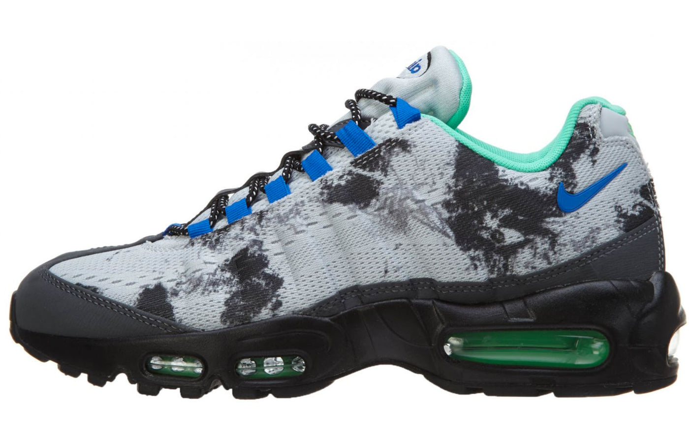 Nike Air Max 95 Em Prm Pure Platinum/Hyper Cobalt-Black-Dark Grey 700156-043 sneakmarks