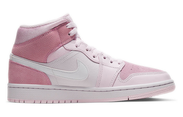 Womens WMNS Air Jordan 1 Mid Digital Pink CW5379-600