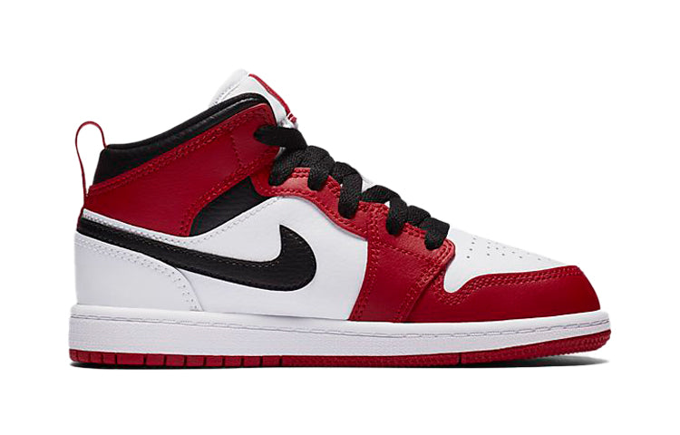 Air Jordan 1 Mid PS 'Chicago' White/Gym Red/Black 640734-173