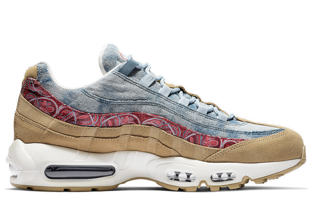 Nike Air Max 95 'Wild West' Parachute Beige/University Red-Thunderstorm-Light Armory Blue-Sail-Armory Navy BV6059-200 sneakmarks