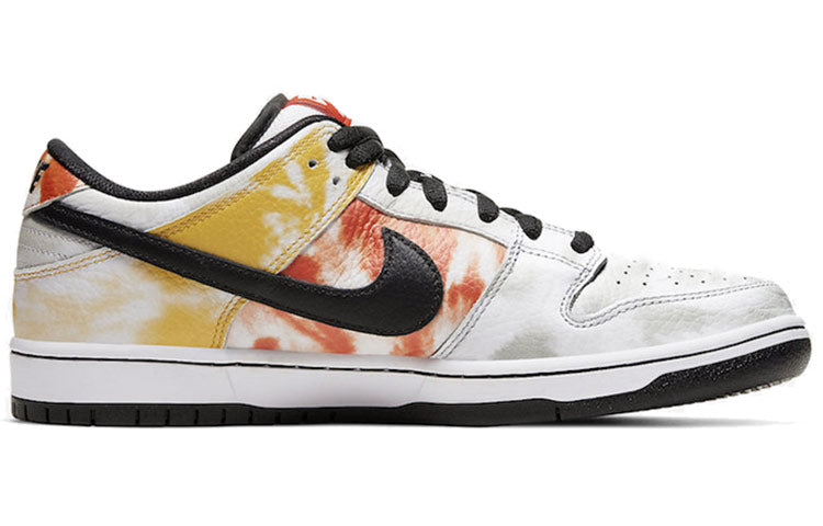 Nike SB Skateboard Dunk Low Pro QS Raygun Tie-Dye - White BQ6832-101 sneakmarks