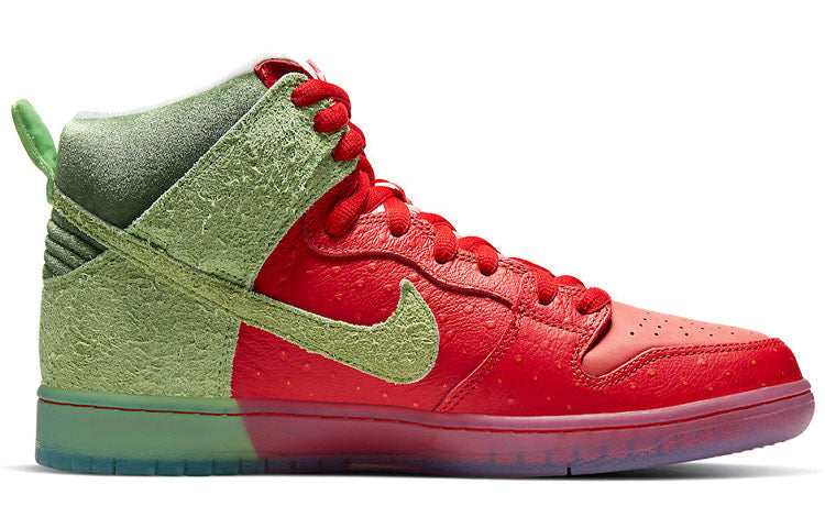 Nike Dunk High SB Skateboard ' Strawberry Cough CW7093-600 sneakmarks