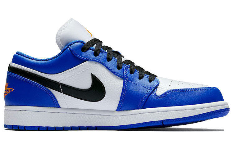 Air Jordan 1 Low Hyper Royal Orange Peel 553558-401