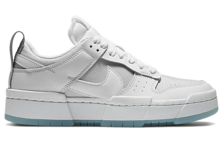 Nike Womens WMNS Dunk Low Disrupt 'Photon Dust' Photon Dust/Summit White/Summit White CK6654-001 sneakmarks