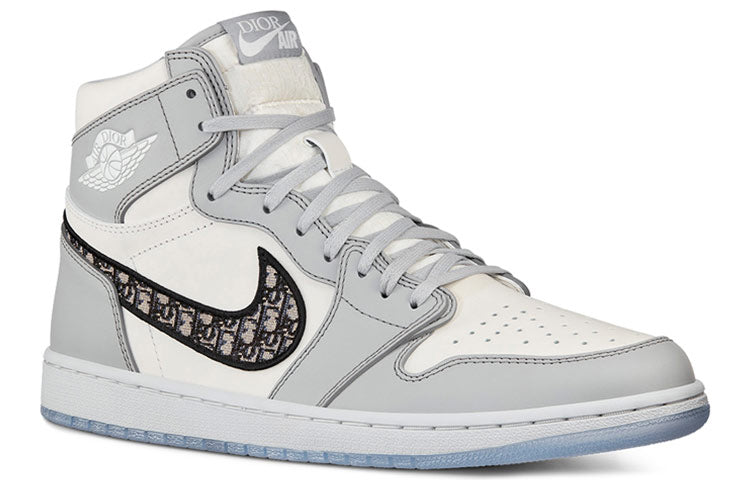 Dior x Air Jordan 1 High OG ‘White Wolf Grey’