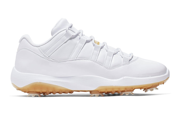 Air Jordan 11 Low Golf 'Metallic Gold' White/Metallic Gold AQ0963-102