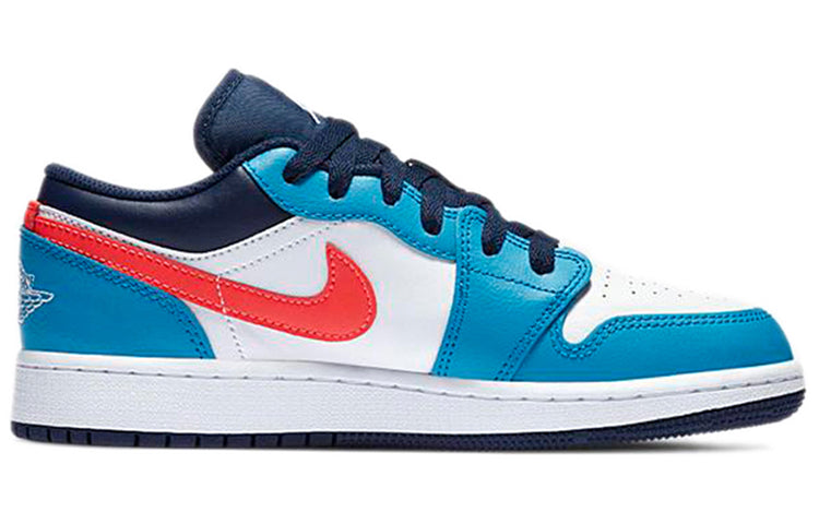 Air Jordan 1 Low Game Time GS Blue Orbit CV4892-100