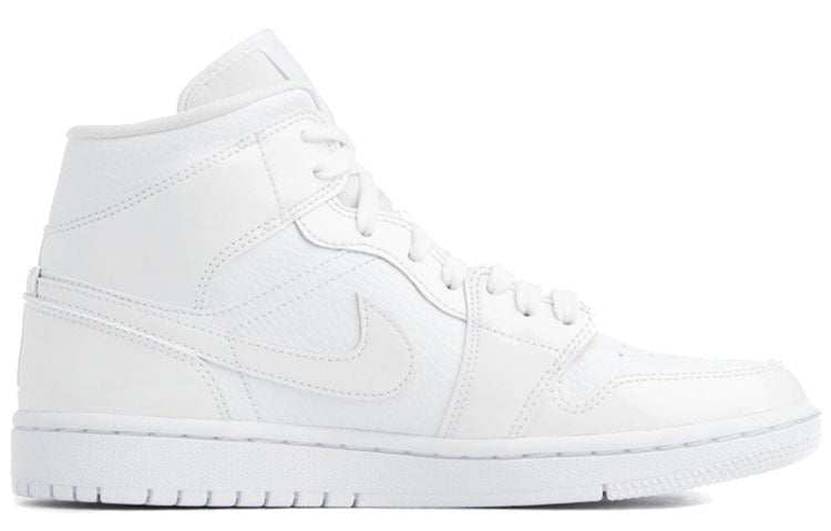 Womens WMNS Air Jordan 1 Mid Triple White BQ6472-100