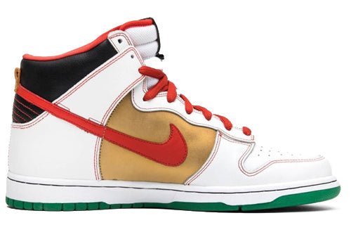 Nike Dunk High Pro SB Skateboard 'Money Cat' White/Chile Red 305050-162