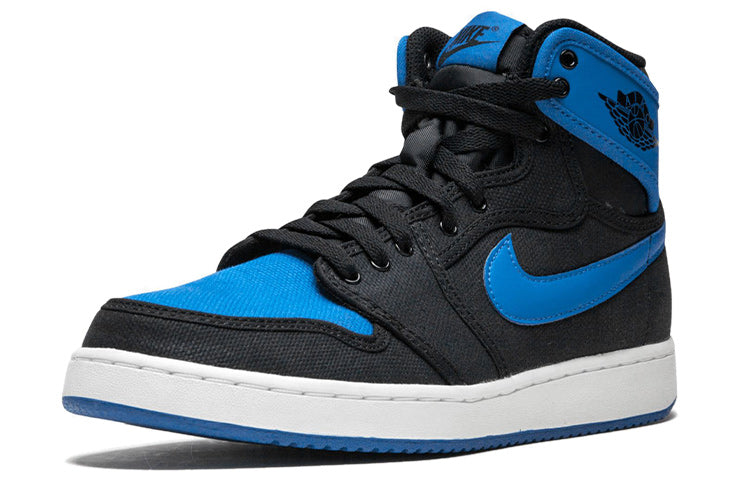 Air Jordan 1 KO High OG Black Sport Blue 638471-007