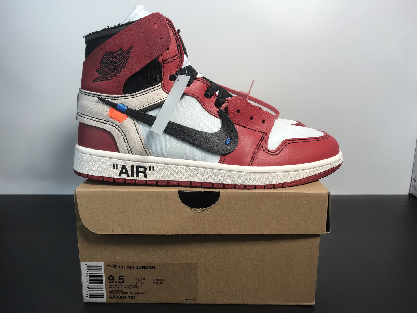 Off-White x Air Jordan 1 OG Batch ‘CHICAGO’ AA3834-101