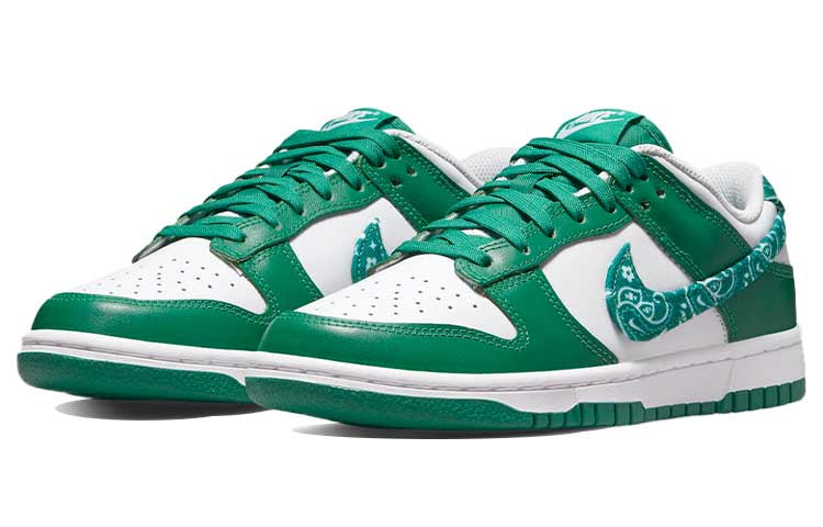 Nike Womens WMNS Dunk Low Essential Paisley Pack Green DH4401-102 sneakmarks