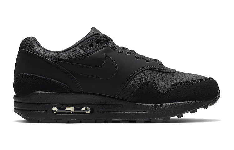 Nike Womens Air Max 1 'Triple Black' Black/Black/Black 319986-045