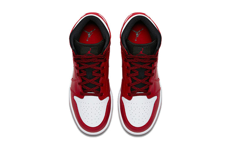 Air Jordan 1 Mid BG Gym Red 554725-605