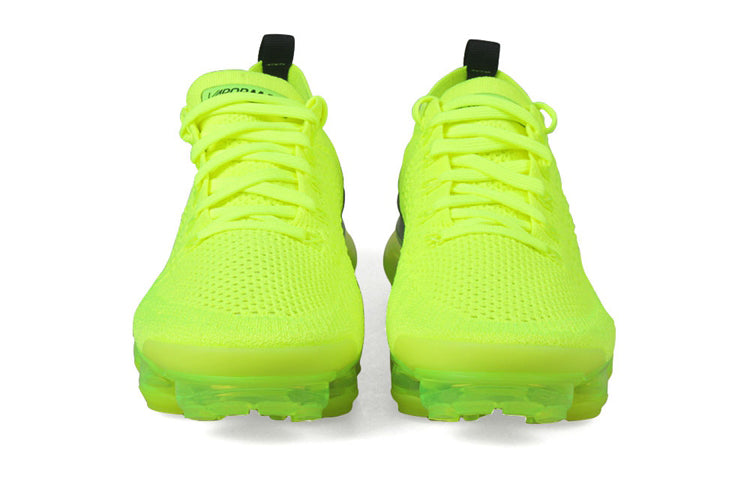 Nike Air VaporMax Flyknit 2 Volt Volt/White-Black 942842-700 KICKSOVER