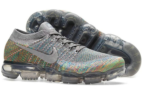 Nike Air VaporMax 'Grey Multi' Dark Grey/Reflect Silver-Blue Orbit 849558-019 KICKSOVER