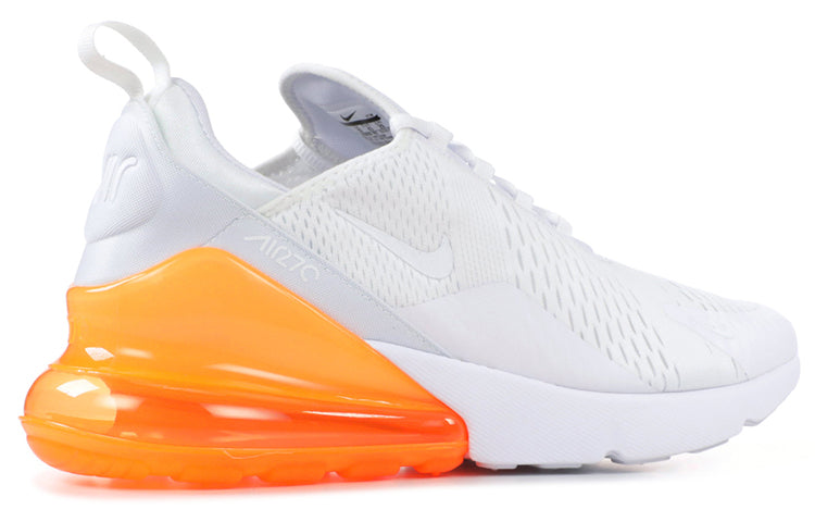 Nike Air Max 270 White Total Orange AH8050-102 KICKSOVER