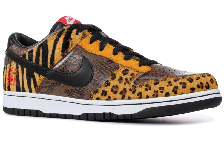 Nike Dunk Low Premium 'Beast Pack' Black/Black-Safari 312919-001 sneakmarks