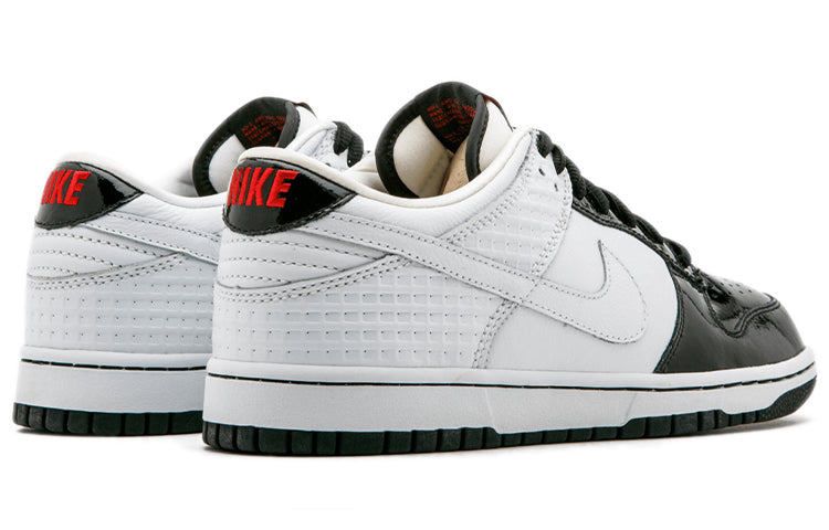 Nike Dunk Low Premium 'Jordan Pack' White/White-Black 307696-113 sneakmarks