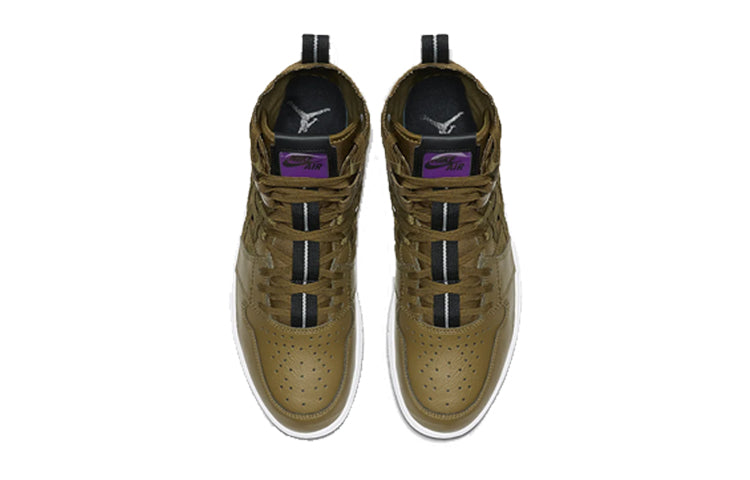 Air Jordan 1 High Cargo 'Olive Flak' Olive Flak/White-Hyper Violet-Black CD6757-300