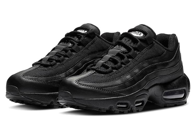 Nike Air Max 95 Recraft GS 'Triple Black' Black/Black/White/Black CJ3906-001